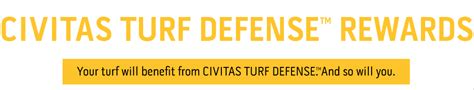 See label for complete list; Welcome - Civitas Turf Defense ™ Rewards