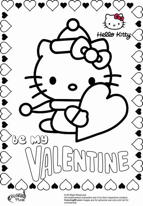 Free Printable Valentine Coloring Pages Inspirational ...