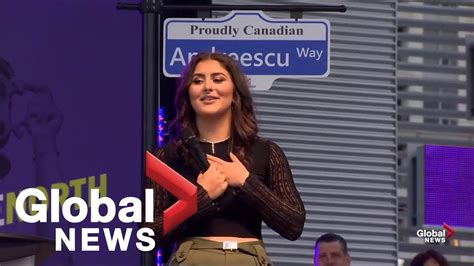 The chinese commerce ministry said vice. Bianca Andreescu says receiving key to city, street named ...