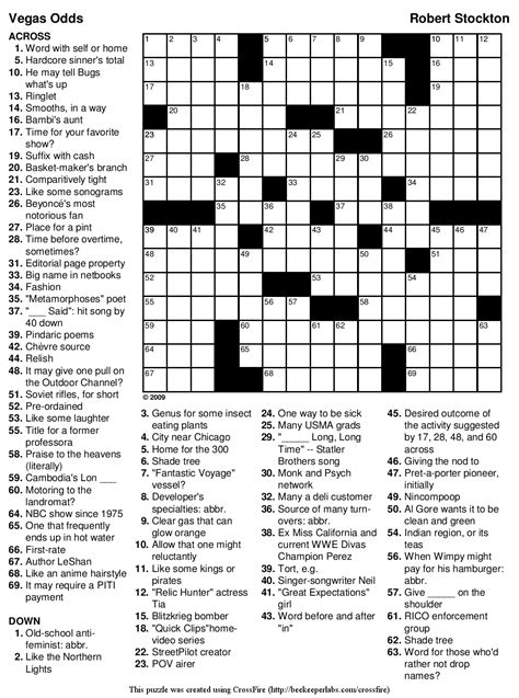 Printable crossword puzzles are many times the simplest way to keep your mind engaged in this long and often taxing activity. Printable Hard Crossword Puzzles For Adults | Printable ...