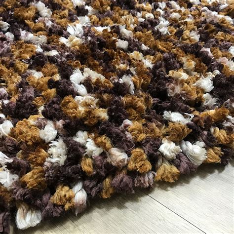 The horns of the fluffy fluffy zombies by swiftbitches RRP Soft Touch Fluffy Choco Brown Beige Speckled Shaggy ...