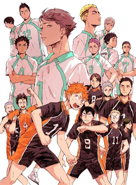 Please note that the official manga chapter releases are handled by viz and shueisha (manga plus). Haikyuu - Aoba Johsai and Karasuno (With images)