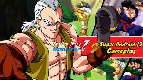 Choose the characters of your favorite series and defeat the evil enemies. Dragon Ball Z Retro Battle X 2- Arcade Mode- Super Android 13 Gameplay - YouTube