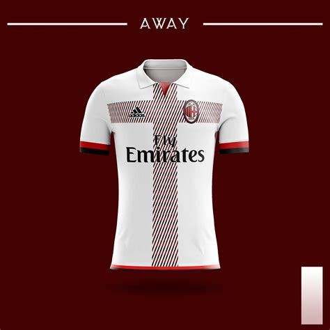 The range combines cutting edge design with a retro inspired design. AC Milan Kits 2018-2019. By : Mostafa Elbahrawy. on Behance