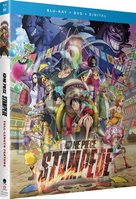 Stampede is a riveting anime pirate adventure movie with cartoon violence from start to finish. One Piece DVD/BluRay - Stampede Movie