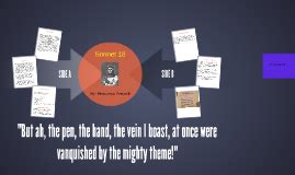 Mcgee of 303 and learnstrong.net lectures on shakespeare's sonnet 18 Sonnet 18 by K B on Prezi