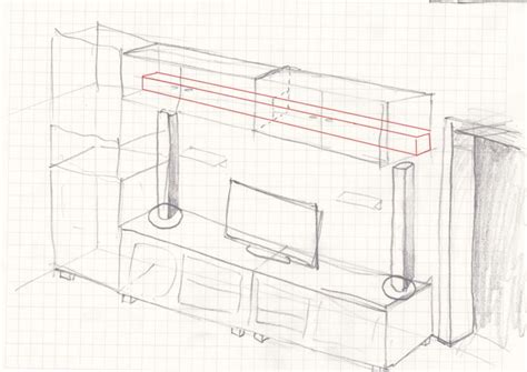 Solltet ihr also mit dem gedanken spielen, schränke und schubladen unter eure. Meine Heimkino-Wohnwand aus dem Hause IKEA - Heimkino-Bau ...