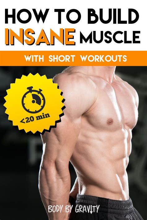 Building muscle as a teen can be hard due to lack of gym equipment, no way to get a consistent ride to the gym, or you may not have enough money for a gym membership. How to Build Insane Muscle with Short Workouts | Short ...