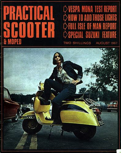 We ask ourselves this question everyday! Scooter magazine - 1967 - Vespa 180 SS | piqure