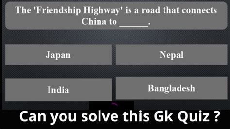 These topics are very useful for quiz competitions, entrance tests and many competitive exams. General Knowledge quiz | India GK | Gk | General knowledge | Quiz - YouTube