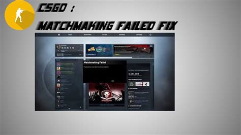 Maybe you would like to learn more about one of these? CS:GO | Matchmaking Failed Fix - YouTube