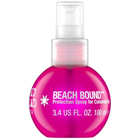 As the name implies, this heat protectant spray particularly helps to smooth and straighten hair. TIGI Bed Head Beach Bound Heat Protection Hair Spray 100ml ...
