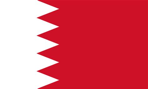 Nationalflagge Bahrain