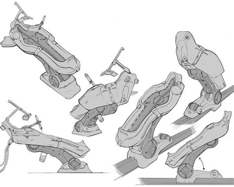 Battlefield 3 pencil and charcoal drawing. quake4_bodytable.jpg (720×576) | Concept art, Sci fi props, Sketches