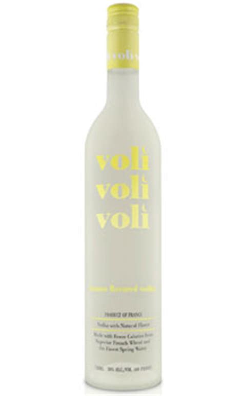 A bright citrus flavored vodka that will make refreshing vodka sodas or summertime cocktails. Voli Lemon Flavored Vodka