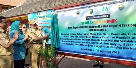 Teks deklarasi ramah anak di lingkungan kabupaten sukabumideskripsi lengkap. Walikota Launching SMA Negeri 4 Sekolah Ramah Anak