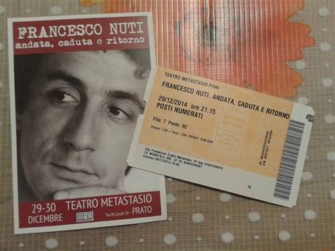 Questo profilo non è gestito direttamente da francesco nuti, ma da bella gente che gli vuole un gran bene!!! Francesco Nuti torna a teatro per lo spettacolo sulla sua ...