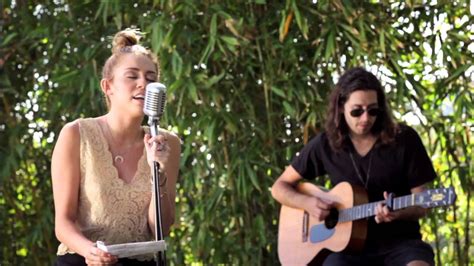 Find deals on products in pop music on amazon. Miley Cyrus - The Backyard Sessions - "Lilac Wine" - YouTube