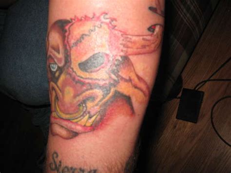 I got this tattoo when i was just a kid. Brahma bull 2 tattoo