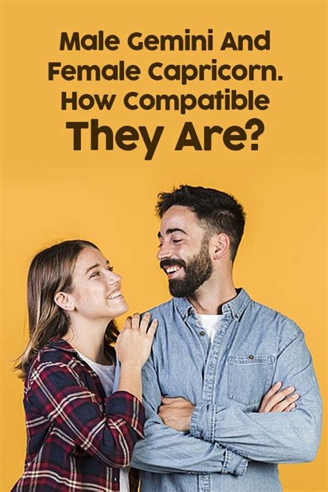 Learn about the most common gemini traits and characteristics and how they affect compatibility in love and life. Male Gemini And Female Capricorn. Let's Know How ...