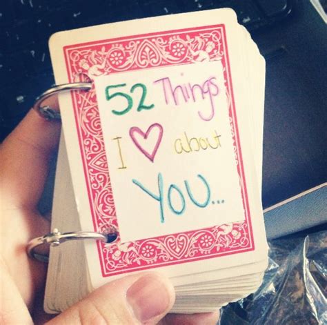 Check out the new nhl hockey cards! 52 things i love about you...the condensed version;) Get an old deck of cards, or buy a new one ...