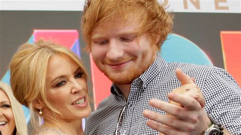 I wish that heaven had visiting hours so i could just show up and bring the news that she's getting older and i wish that you'd met her the things that she'll learn from me, i got them all from you. What We Know About Ed Sheeran's Collab With Kylie Minogue