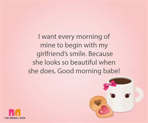 I care about you deeply, in ways than you can imagine. 12 Endearing Good Morning Love Sms For Girlfriend To Make ...