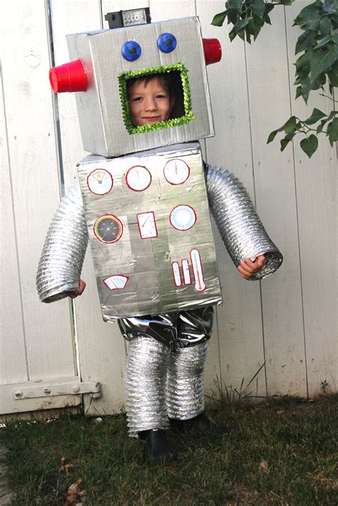 Robot costumes diy halloween costumes for kids cute costumes halloween kostüm holidays halloween costume ideas holiday themes silver spray pipe insulation. Halloween Costume Ideas with Cardboard Boxes | AAA Box Co.AAA Box