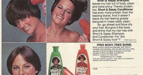 The wedge cut is a classic short hair style that became very popular in 1976 when champion figure skater dorothy hamill sported it as she won the olympic gold medal at the oddly enough, although hamill's signature hairstyle is the wedge, the hairstyle evolved and has continued to remain popular. 1978 ad: Short & Sassy Shampoo and Conditioner | Blow dry ...