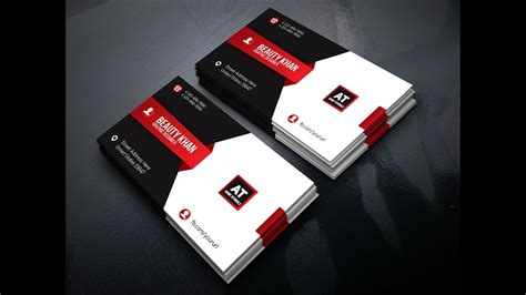 Here's how to set up artwork with illustrator cs5. Adobe illustrator CC Tutorial | Make Business Card Design ...