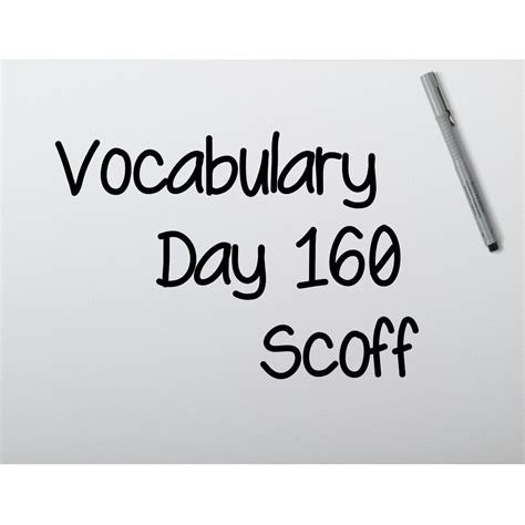 Vocabulary Day 160