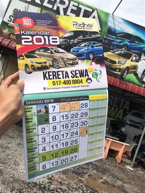 Nggak cuman pengingat aja, aplikasi di bawah. Kalendar 2018 Percuma di Kedah ~ Kereta Sewa Alor Setar Kedah