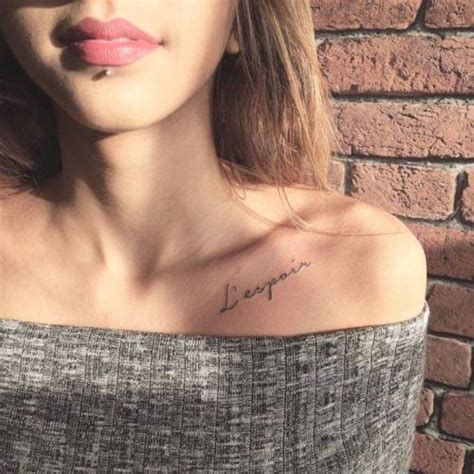 Languages were invented so human beings could express their thoughts, and everyday we see these thoughts condensed into small phrases that remind us that we are all experiencing the same human condition. French Tattoos Designs, Ideas and Meaning | Tattoos For You