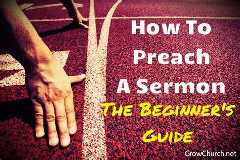 How to preach a sermon begins with understanding the fundamentals of sermon preparation which involves knowing the parts and structure of a sermon. 7 Top Tips On How to Preach a Sermon (The Beginner's Guide ...