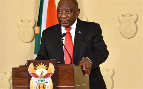 President cyril ramaphosa will address the nation at 8 pm on saturday evening. Ramaphosa: Govt has number of plans to lift economy post ...