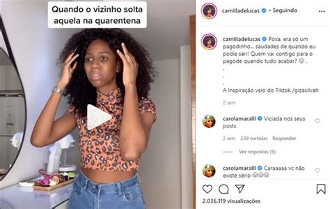 Camilla de lucas is youtubers. Camilla de Lucas: Conheça a musa do humor que arrebatou o Tik Tok | OFuxico