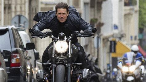 David james/paramount pictures and skydance. The Motorcycle Chase Through the Streets of Paris in ...