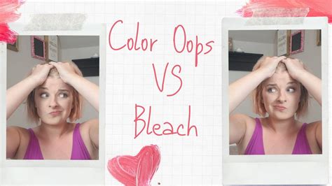 Choice of filler is based on underlying pigment for the end result. Removing Hair Color : Color Oops VS Bleach - YouTube