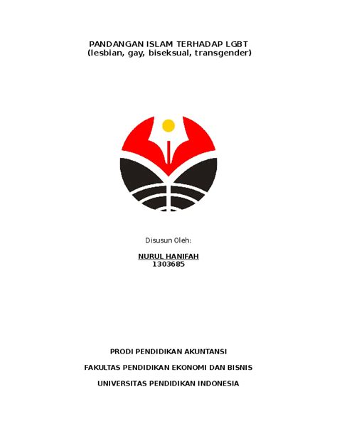 Hal ini berhubungan dengan momen bersejarah bagi kaum lgbt yang terjadi pada tahun ini di amerika serikat. (DOC) PANDANGAN ISLAM TERHADAP LGBT (lesbian, gay ...