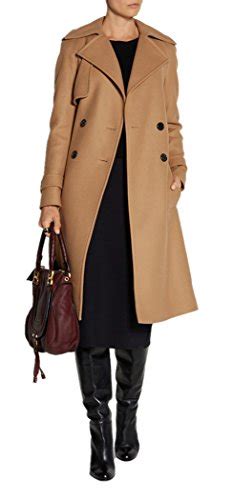 Online shopping new fashion men camel wool long coat 1. Women's Classic Camel Double Breasted Lapel Thick Full ...