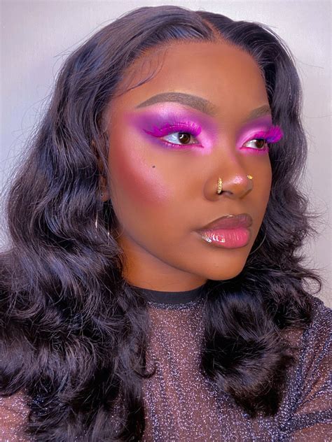 Black Girl Makeup, Pink Makeup, Cute Makeup, Glam Makeup, Girls Makeup, Pretty Makeup, Makeup