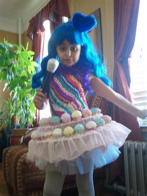 My daughter felt like a little celebrity with all the ooh's and ahhh's and attention she was getting. Katy perry costume cupcake dress | For Kids | Pinterest | Katy Perry Costume, Katy Perry and ...