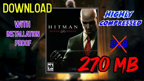 Algorithms may take advantage of visual perception and the statistical properties of image data to provide superior results compared with generic data compression methods which are used for other digital data. How To Download Hitman 4 : Blood Money | Highly Compressed ...