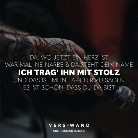 Sein album bockt mega besonders die lieder: Visual Statements®️ Da, wo jetzt ein Herz ist war mal 'ne ...