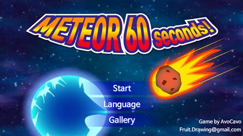 Surprisingly, we all only have 60 seconds left to live before the earth is destroyed! Meteor 60 seconds! - Spagz Blox APK