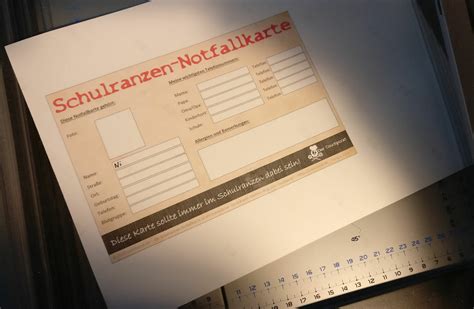 Grund dafür ist die niedrige inzidenz im spielort offenbach. Notfallkarte Kostenlos : Notfallkarte Fur Pflegende ...