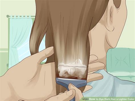 Way less damage, way less m. How to Dye Dark Hair a Lighter Color (with Pictures) - wikiHow