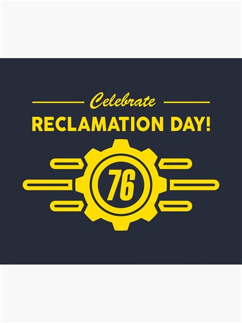 Fallout 76 gets a dose of communism thanks to a bugged proletariat robot. "Fallout 76 - Reclamation Day!" Travel Mug by MineMack ...