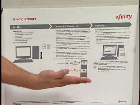 If you can plug in the modem and then open a web browser then save your $50. Xfinity X1 Installation Wiring