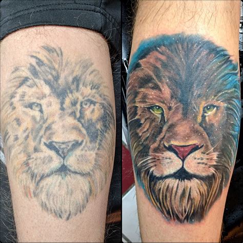 Check spelling or type a new query. Before and after of this old kitty by Matt Riddle at Fenton Tattoo and Piercing in Fenton, MI ...